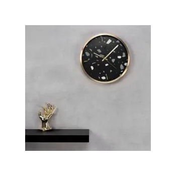 Image 1 of Sentio Стенен часовник Terazzo Black Al