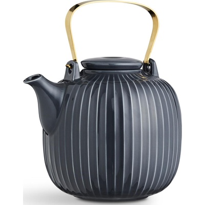 Kähler Кана за чай Hammershøi 1, 2 л антрацит (693041)