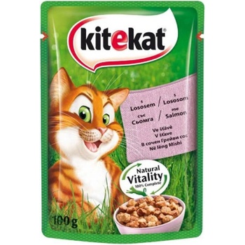 Image 1 of Храна за котки Kitekat сьомга 85гр