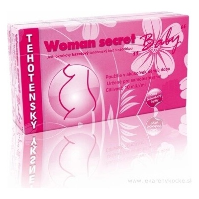Woman secret BABY těhotenský test tyčinkovitý 1 ks