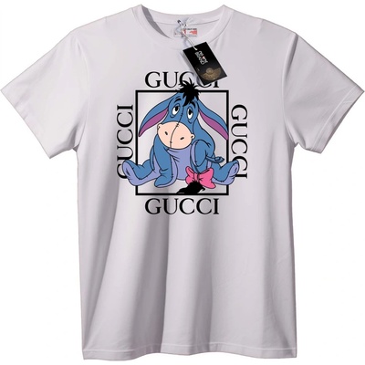 NOONEBRAND Eeyore Gucci Тениска - 2XL, Black