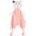Tedsy Мека играчка за гушкане Tedsy - Мече розово, 28 cm (98152)