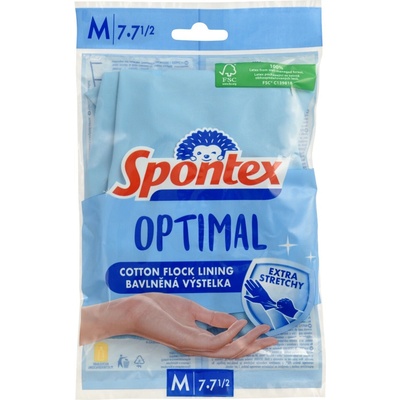 Spontex Optimal Rukavice úklidové gumové 1 pár – Zbozi.Blesk.cz