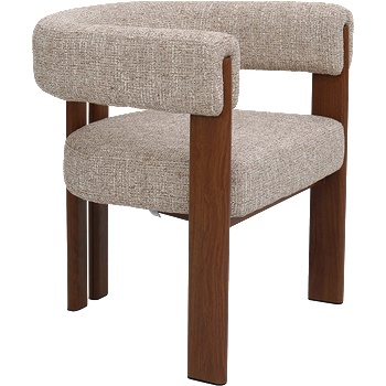 Image 1 of Carmen Трапезен стол domar - кафяв 170 rs2 (3532181)