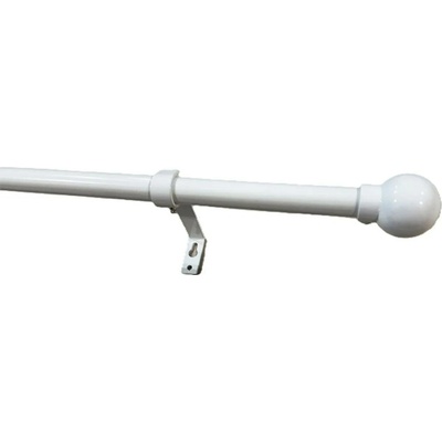 SP TREND Souprava záclonová rortažitelná Koule 16/19mm 120-210cm, bílá