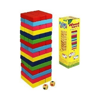 Rappa Jenga farebná
