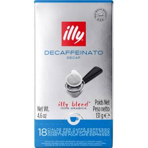 illy Безкофеиново кафе Illy Decaffeinato, 18 E. S. E. дози
