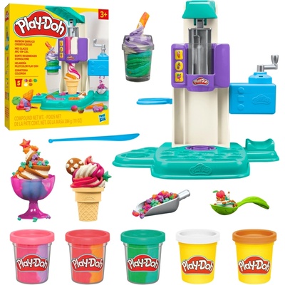 Play-Doh Zakřivená zmrzlinárna