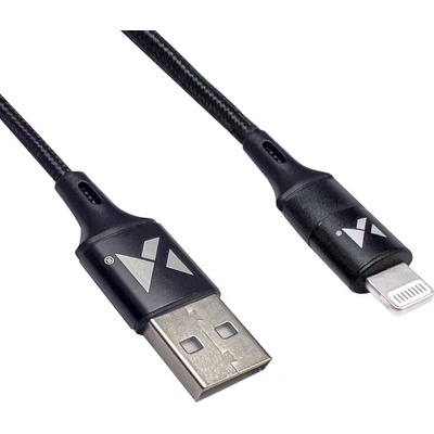 Wozinsky WUC-L1B USB - Lightning 2,4A, 1m, černý