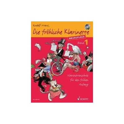 Die fröhliche Klarinette Band 1 Klarinettenschule für deň frühen Anfang