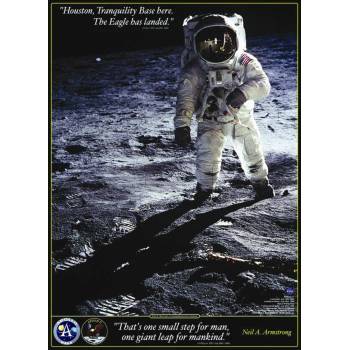 Image 1 of EUROGRAPHICS - Puzzle Neil A. Armstrong: First Steps to the Moon - 1 000 piese