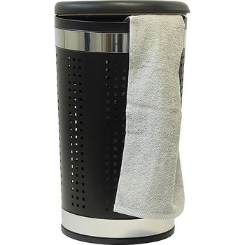 Kela (Германия) Kош за пране и табуретка kela sevilla 2 в 1 - цвят черен (kela 21818)