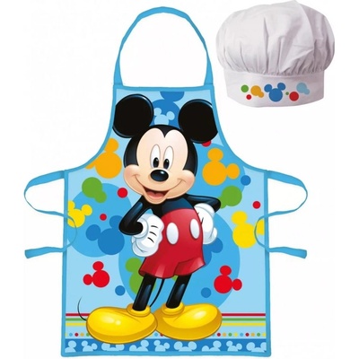 Euroswan zástera s kuchárskou čiapkou Mickey Mouse Disney