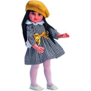 Asi Dolls Кукла Asi Dolls - Сабрина, с жълта плетена шапка, 40 cm (0517390)