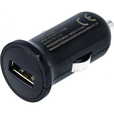 Huawei Зарядно за кола за мобилни устройства (бял) - Huawei Car Charger HWCC02 1A (bulk) (HWCC02)