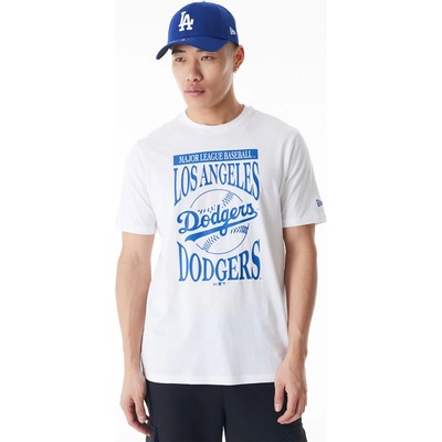 New era MLB Bball stack graphic tee Losdod biele