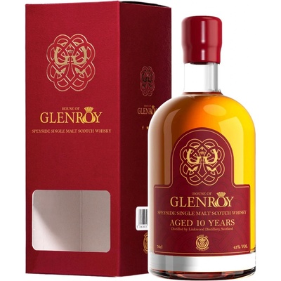 House of Glenroy 10y 43% 0,7 l (kartón)