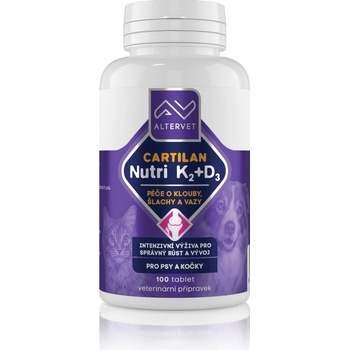 Cartilan nutri K2+D3 100 tbl