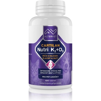 Cartilan nutri K2+D3 100 tbl