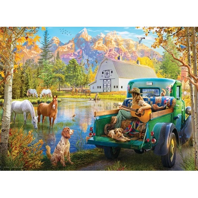 EUROGRAPHICS - Puzzle Singing Lake - 1 000 piese