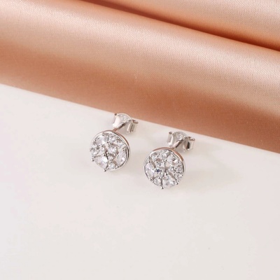 Jan Kos jewellery stříbrné náušnice MHT-2224/SW00