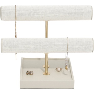 Stackers Стойка за бижута Stackers Bangle ленена светлобежова (76733)