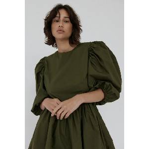 MUUV Muuv. Muuv разкроена рокля от памук KAWAI (krot.suk.buf.rek.KAWAI) - answear - 166,23 лв