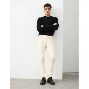 Marks & Spencer Италиански дънки slim fit Marks & Spencer кремав Marks & Spencer | Bezhov | МЪЖЕ | 30 31
