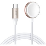 JOYROOM Apple Watch Inductive Cable - USB-C кабел с магнитен конектор за зареждане на Apple Watch (120 см) (бял) (S-IW011)