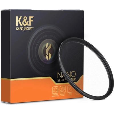 K& F Concept 82мм Black Misk филтър 1/8HD Nano-Pro series