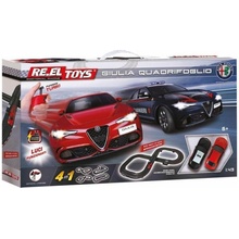 Re.el toys Autodráha Alfa Romeo Giulia Quadrifoglio 4v1