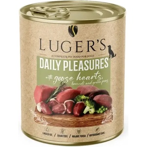 Luger’s Superfood Luger`s Dog храна за кучета с гъши сърца, 800gr