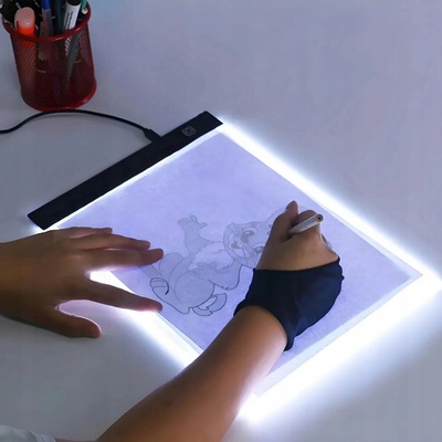 Grafický tablet A4 RYSOVACIA DOSKA PRE KRESLENIE LED KRESBY ZÁBAVA