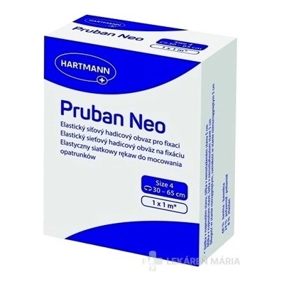 Pruban Neo veľkosť 4 elastický hadicový obväz, lakeť, koleno, hlava, 1 m, obvod 30 - 65 cm 1 ks