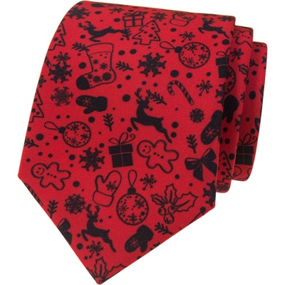 Avantgard Kravata Lu 561-19105 červená/perníček