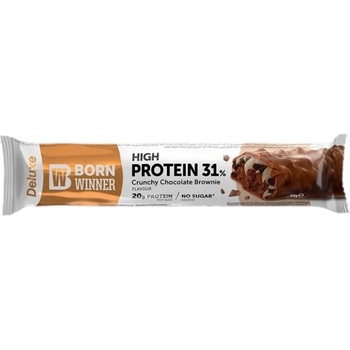 Born Winner Deluxe Crunchy 31% High Protein Bar [64 грама] Шоколадово брауни