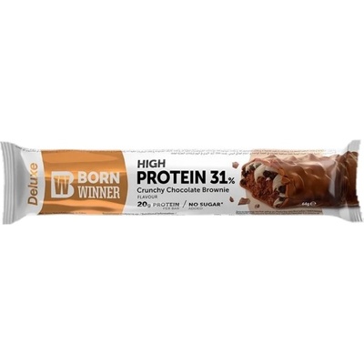Born Winner Deluxe Crunchy 31% High Protein Bar [64 грама] Шоколадово брауни