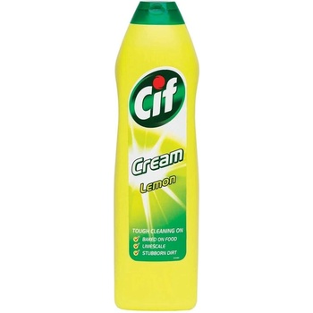 Cif Препарат за почистване Cream, универсален, лимон, 500 ml