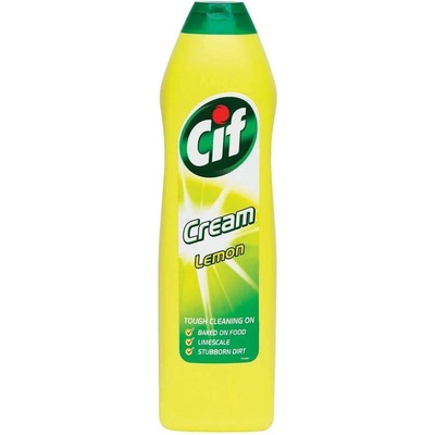 Cif Препарат за почистване Cif Cream, универсален, лимон, 500 ml