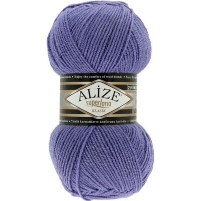 Alize Superlana Klasik 851 fialová