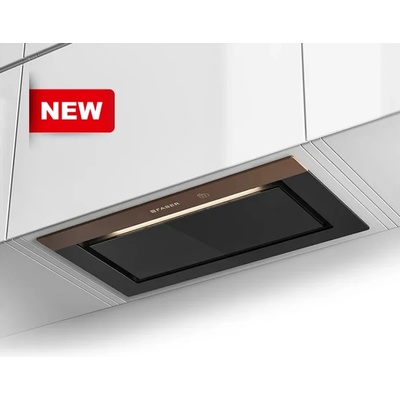 Faber BI-AIR KL А70 , Аспиратор за вграждане, Черно и светлокафяво стъкло, 70 cm. 670 m3/h (BI-AIR KL А70)