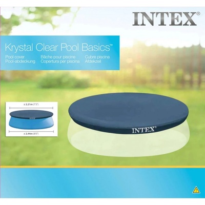 Intex Krycia plachta na bazén Easy 2,44 m čierna 28020