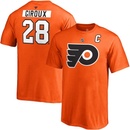 Fanatics Branded Detské Tričko #28 Claude Giroux Philadelphia Flyers Stack Logo Name & Number
