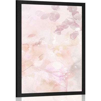 Plakát podzimní abstrakce - 60x90 silver