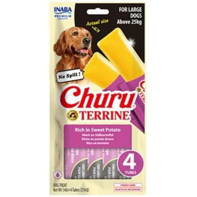 Churu Dog Terrine batáty plemena L 4 x 54 g