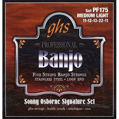 GHS Banjo 5 Sonny Osborne Signature