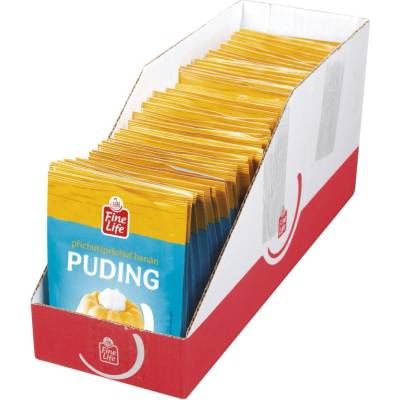 Fine Life Puding s banánovou příchutí 35 x 37 g