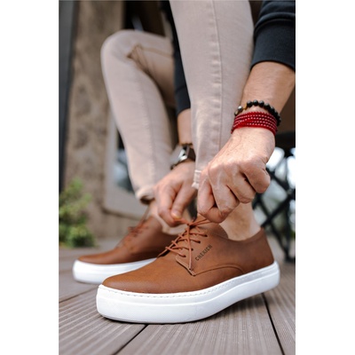 Chekich Унисекс обувки с връзки CH005 - Таба #359455 (359455_Кафяво)