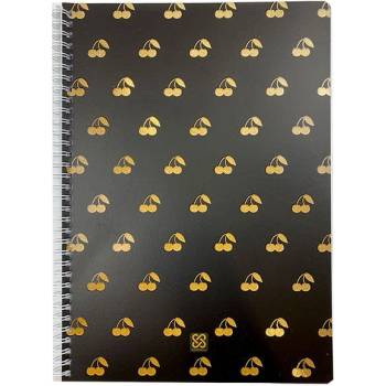 Image 1 of Lizzy Card - Тетрадка А4 със спирала, 70 листа, редове Cornell Cherry Gold