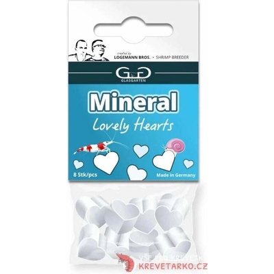 GlasGarten Mineral Hearts 8 ks – Zboží Dáma